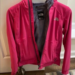 XS pink north face Coat